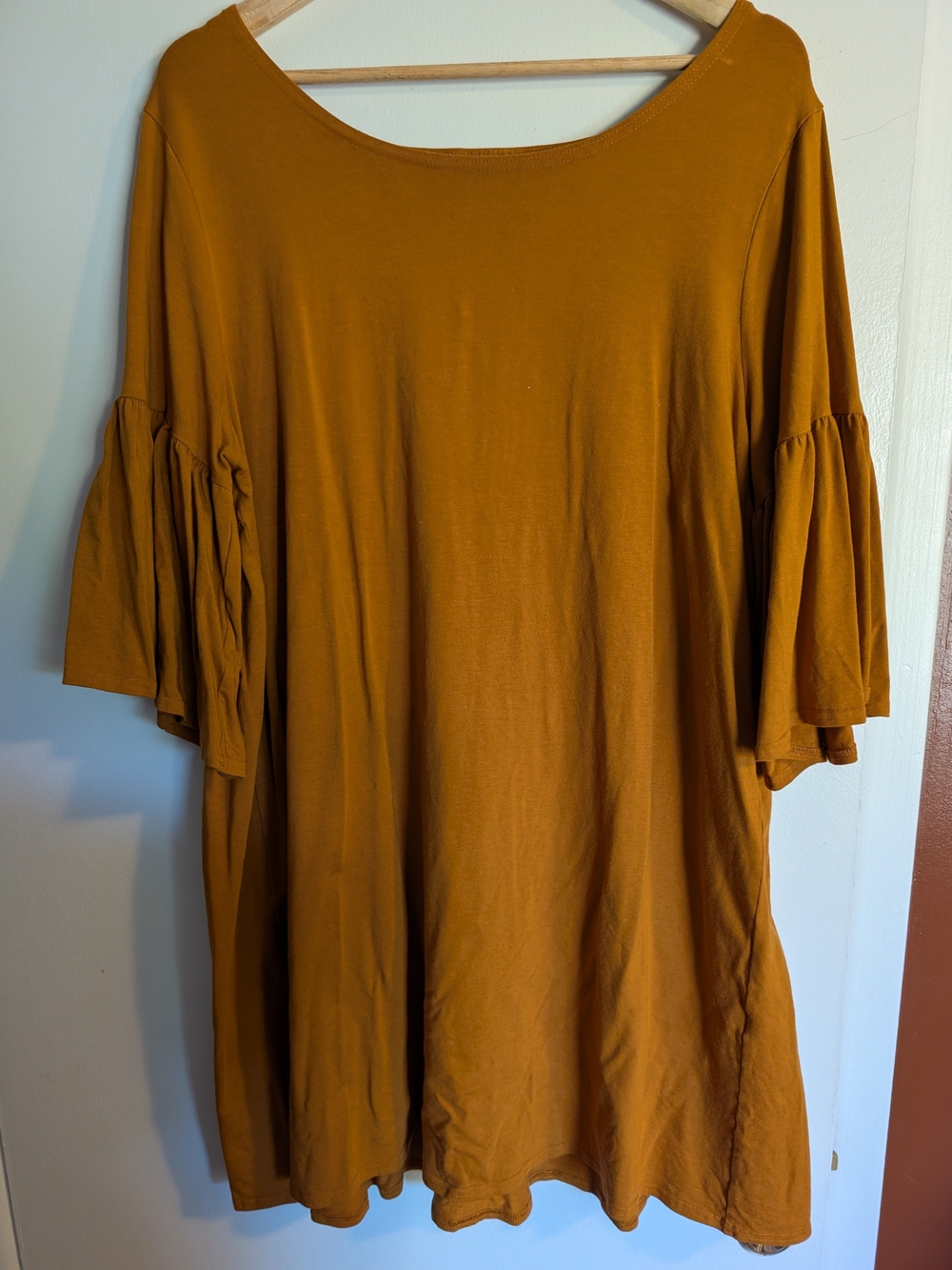 bryn Walker Mustard Tunic Dress